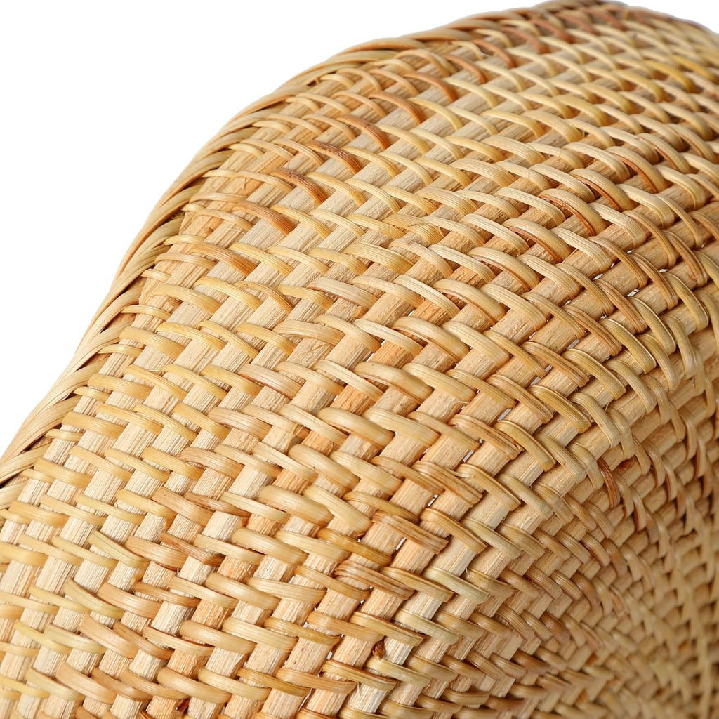Rattan Bread Basket, Round Fruit Baskets, Wicker Storage Bowls, Natural Woven Serving Basket Bowls, Decorative