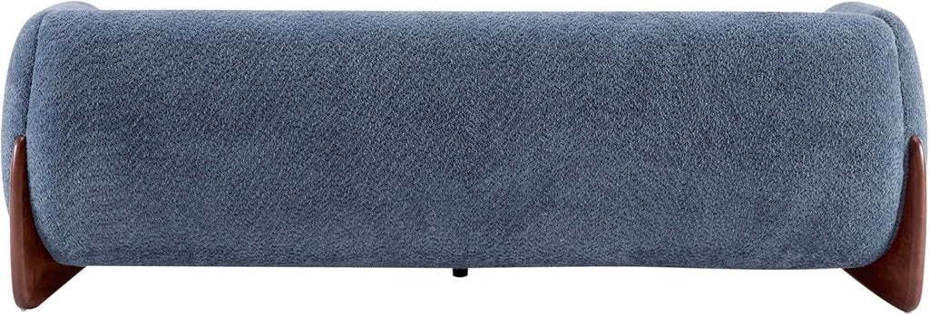 Almab 82 Inches Sofa Couch, Cozy Boucle Upholstered 3-Seater Sofa, Wood Frame Couch, Comfy Couches , Modern Sofa