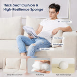 107'' Modular Sectional Sofa, L Shaped Cloud Couch for Living Room
