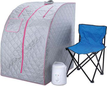 Durasage Lightweight Portable Personal Steam Sauna Spa for Home Relaxation
