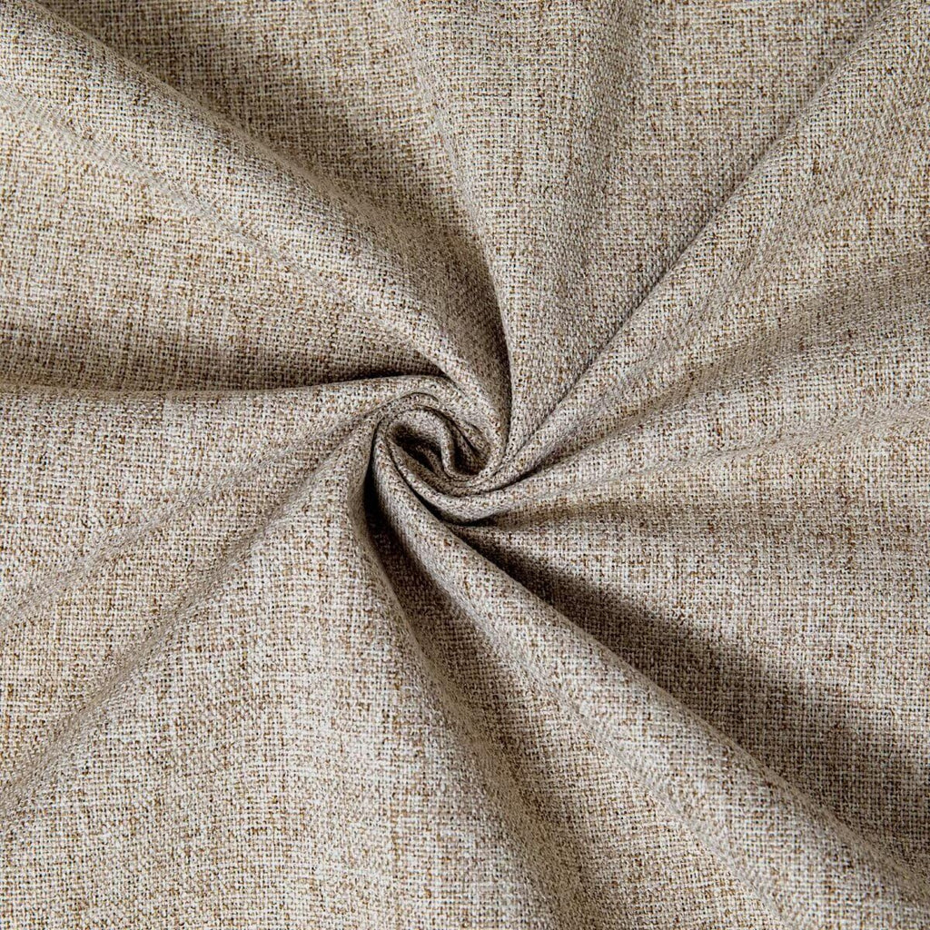 100% Blackout Curtains 2 Panels Set, Beige Curtains, Black Out Thermal Insulated Grommet Drapes