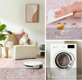 Pink 2x10 Runner Rug