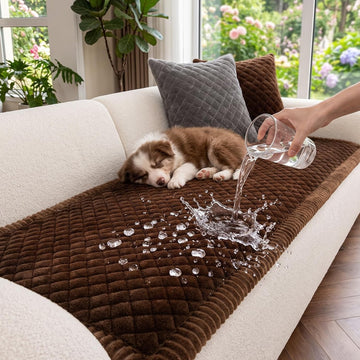 Waterproof Couch Cover for Dogs, Washable Soft Sofa Protector