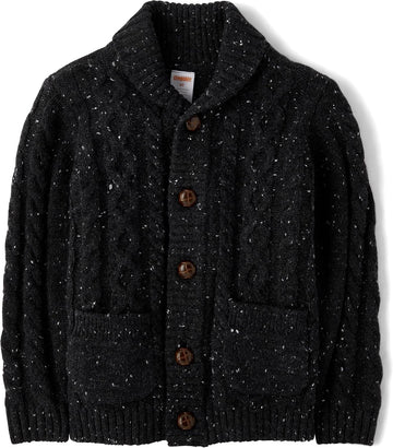 Boys' and Toddler Long Sleeve Button Front Cardigan