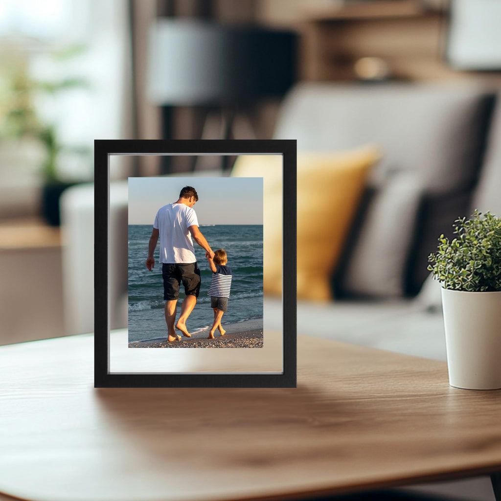 8x10 Floating Picture Frame 2 Pack, Black