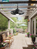 20" Outdoor Ceiling Fan with Lights,IP65 Waterproof Gazebo H - Image 8