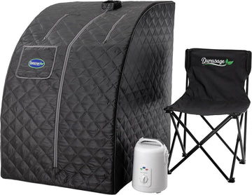 Lightweight Portable Personal Steam Sauna Spa for Relaxation at Home, 60 Minute Timer