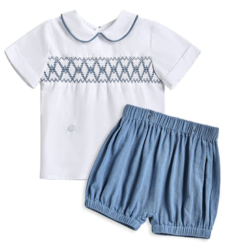 Boys Clothes Baby Boy Baptism Outfit Smocked Boys Outfits