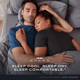 Original Performance Cooling Duvet Cover Set, Lightweight Full/Queen Duvet Cover with 2 Standard Pillow Shams