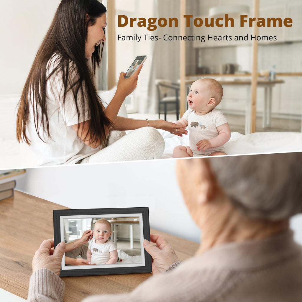 Digital Picture Frame WiFi 10 inch Touch Screen
