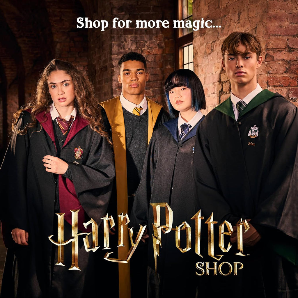 Hogwarts School Trunk - Large 17.5" Collectible Storage Chest with Hogwarts Crest - Official Wizarding World Prop