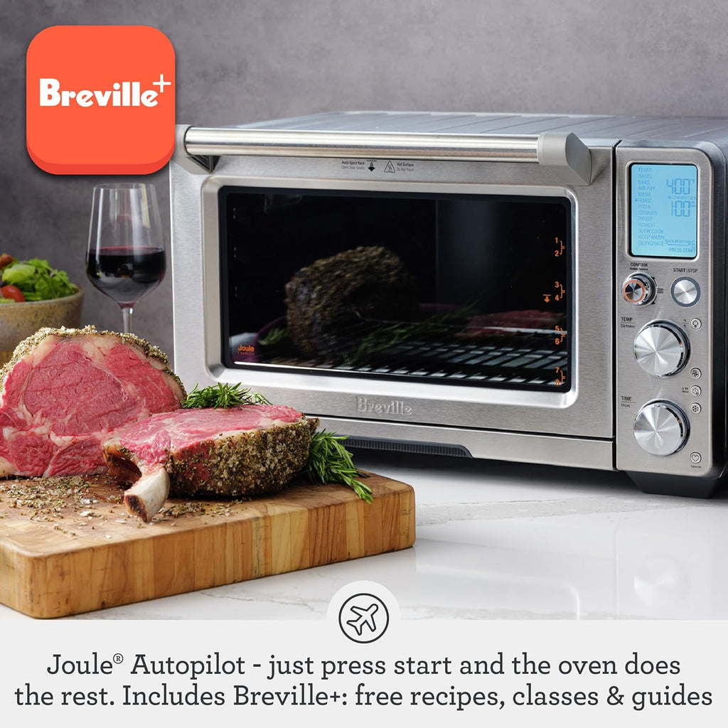 BOV950BSS Joule Smart Oven Air Fryer Pro Countertop Oven, Brushed Stainless Steel