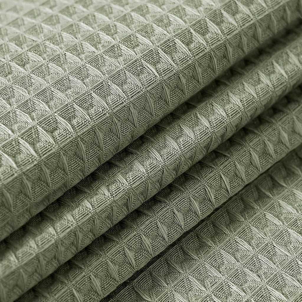 Rectangle Tablecloth Waffle Textured Waterproof Table Cloth Stain Resistant Wrinkle Free Washable Decorative Table