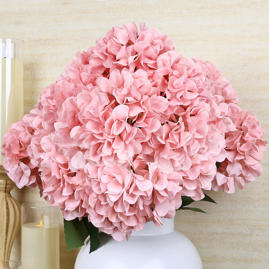 Blush Pink Artificial - 6 Bundles Large 54 Heads
