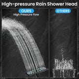High Pressure Rain Shower Head with Handheld