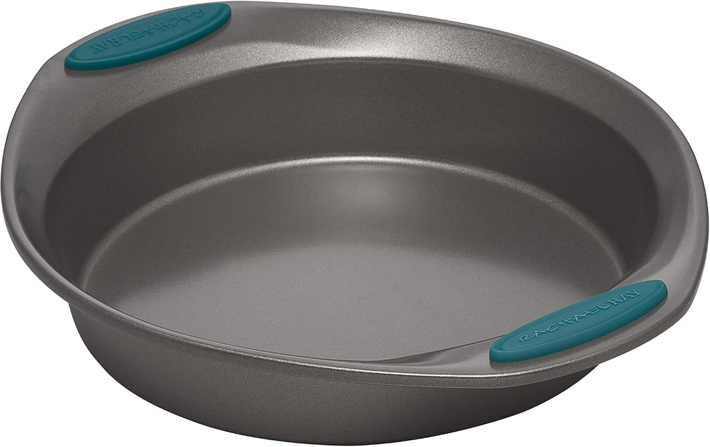 Yum-o! Nonstick Bakeware Oven Lovin' Pans Set, 10-Piece, Gray and Marine Blue