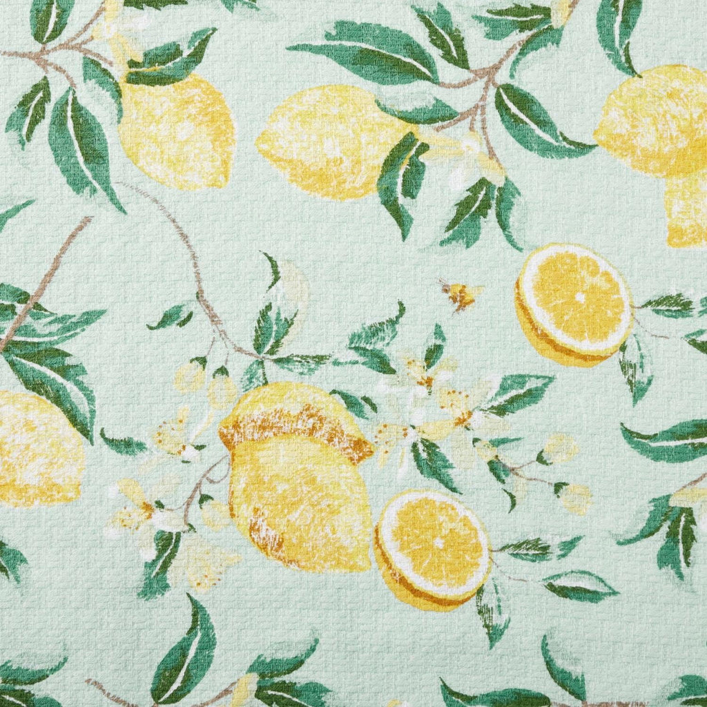 Dual Purpose Kitchen Towel 4-Pack Set, Lemon Whimsy, 16"x28"