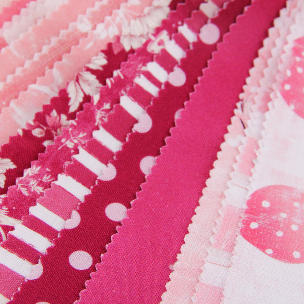 Vintage Light Pink Marble Cotton Quilting Fabric - 3 Yard Cut
