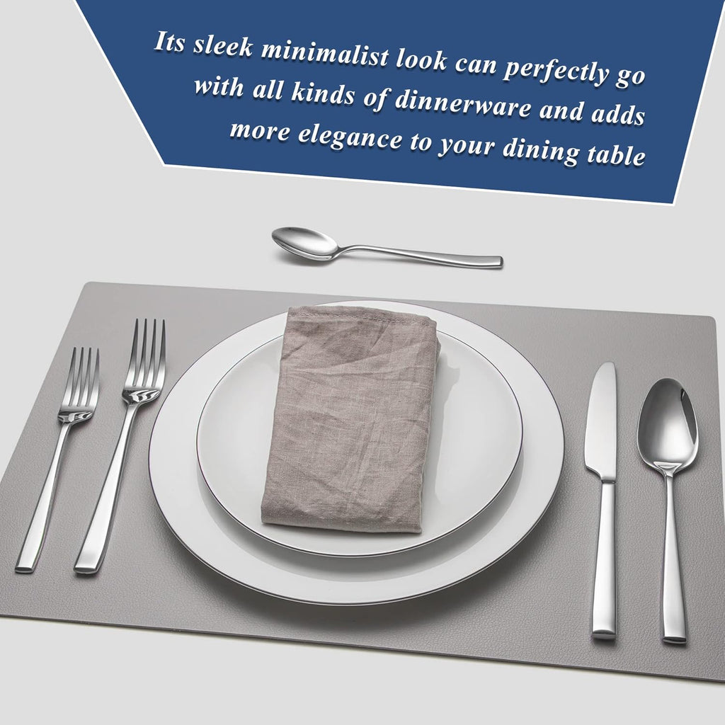 40-Piece Silverware Set Service for 8, Premium Stainless Steel Cutlery Set