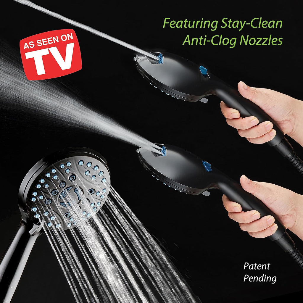 AquaCare High Pressure 8-mode Handheld Shower Head