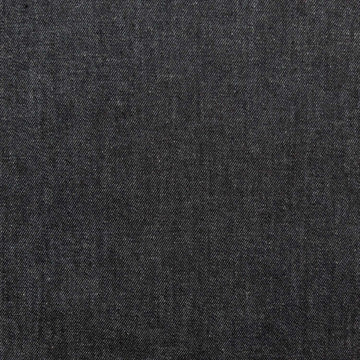 1 Yard of Black Gray Denim Fabric Cotton 60" Width Soft Medium Weight
