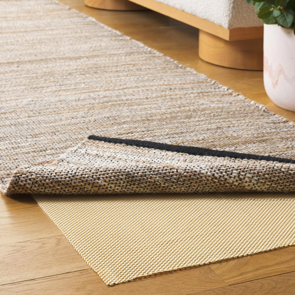 Non Slip Anti Skid Grippy Stay in Place Rug Pad Under Carpet, Stable on All Hard Floors (8' Runner) - Set of 2