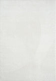 Abani Neutral Cream Area Rug 5' x 8' | White Luxury Zen Carpet | Minimalist Ivory Rugs for Bedroom