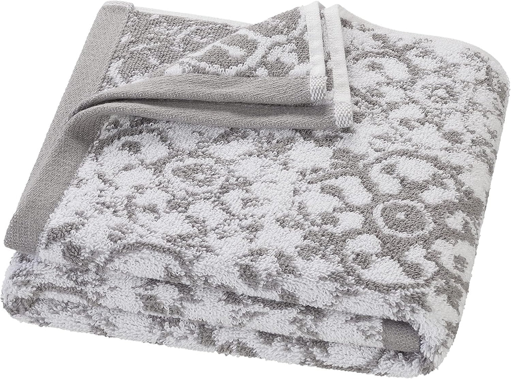 Bath Towel 4 Piece Set, Aziza, Premium Bathroom Décor, Includes 2 Hand Towels and 2 Shower Towels, 100% Cotton &