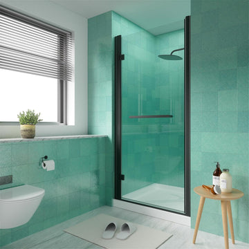 32-34 in.W x72 in.H i-Homare Frameless Pivot Shower Door