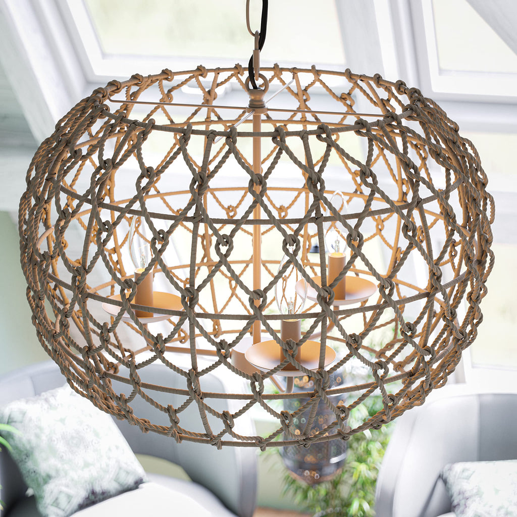 Torus Rustic Fixture, Tan