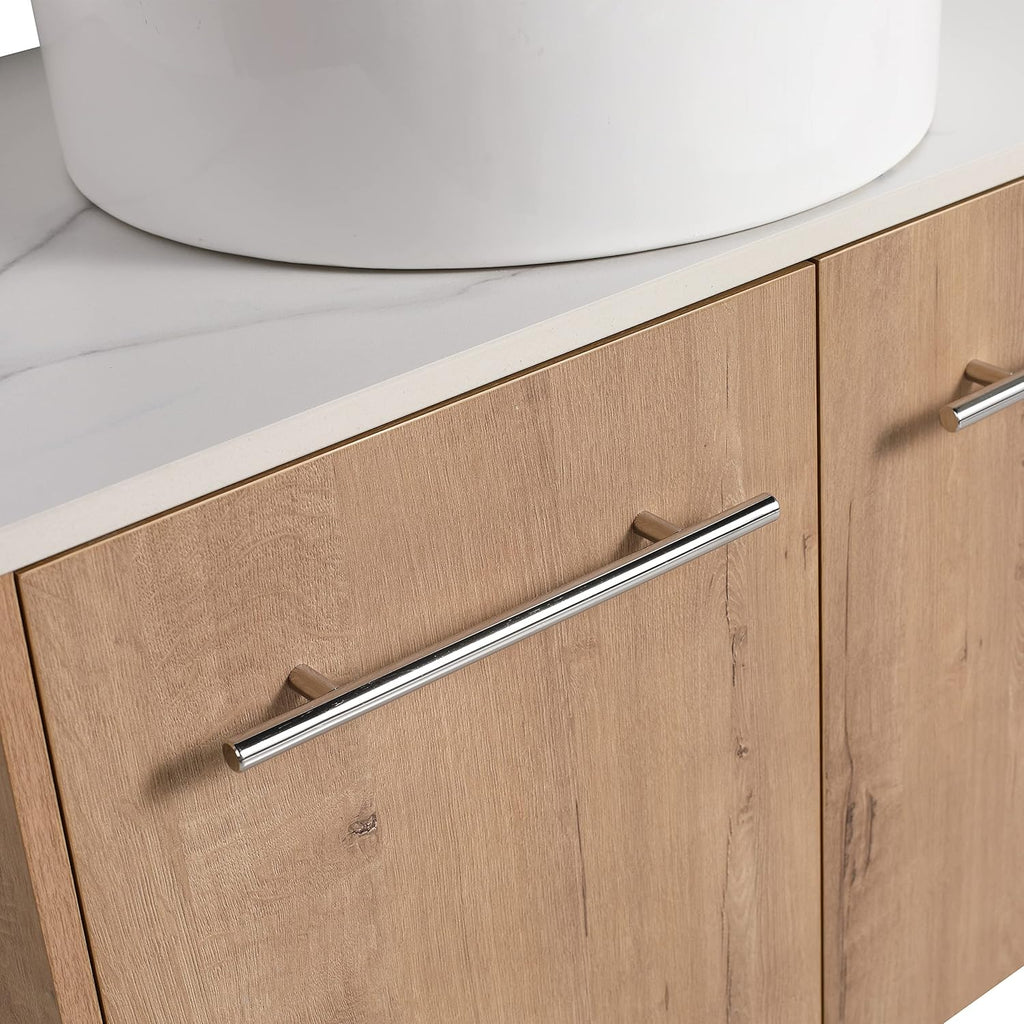 30" Floating Bathroom Vanity with Sink, 30 Inch Single Sink Wall Mounted Bathroom Vanity