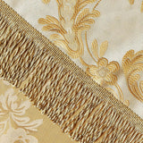 Majestic Damask Design Tablecloth - Beige 60" by 120" Oblong/Rectangle