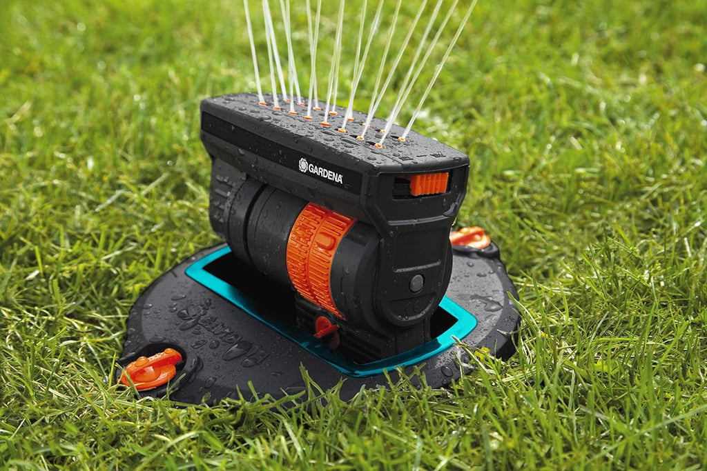 OS 140 pop-up Rectangular Sprinkler: Sprinkler System for Square and Rectangular Areas up to 140 m2 in Size, Fitted