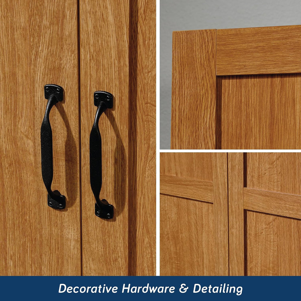 Select Storage Cabinet, Pantry Cabinet Kitchen Storage with Adjustable Shelves, Bathroom Storage Cabinet, in Highland
