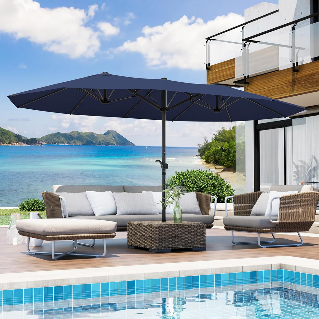 15ft Rectangular Patio Umbrella