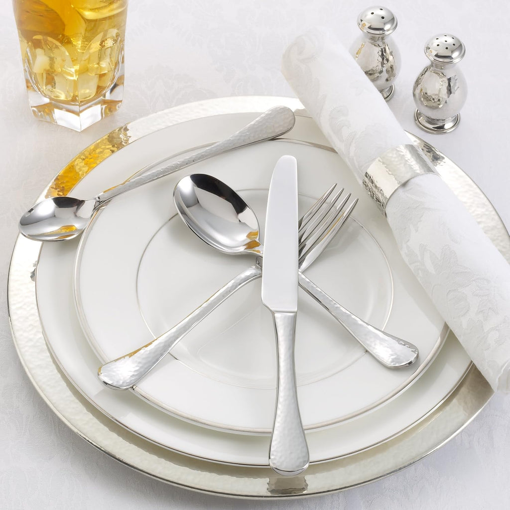 Lafayette 20-Piece Stainless Steel Flatware Set, Service for 4, Silver, 36015-9