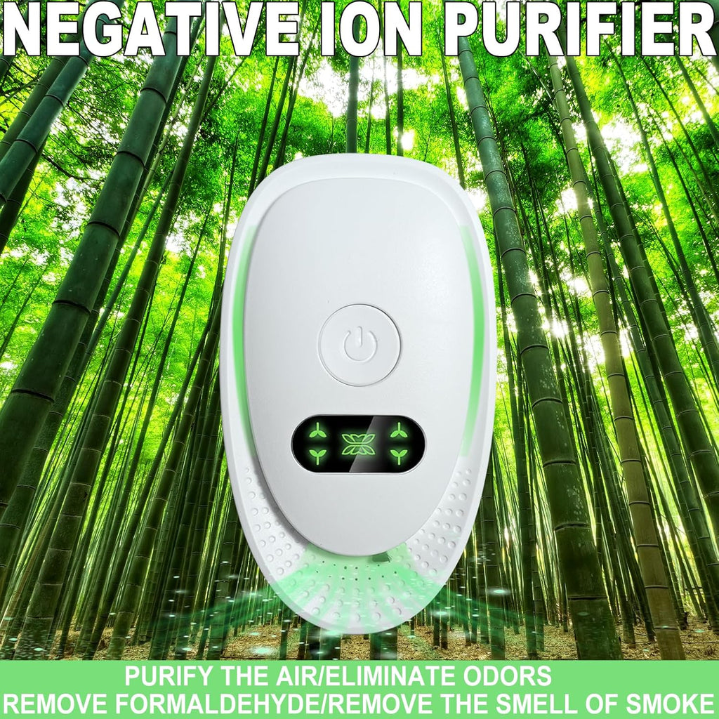 Plug In Negative Ion Air Purifiers,Air Ionizers,Negative Ion Filtration System,Quiet Mini Air Cleane