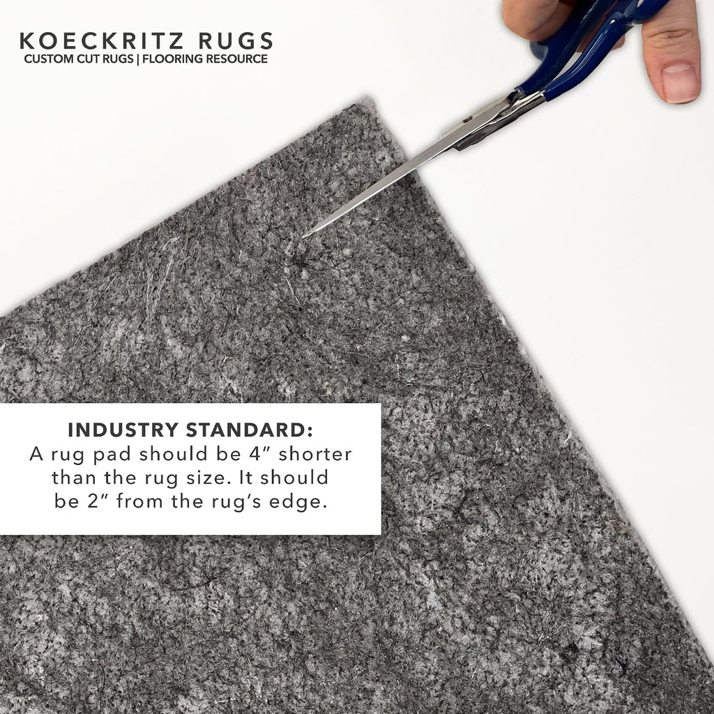 Duo-Lock Felt & Rubber Non-Slip Rug Pad, 8' x 10'