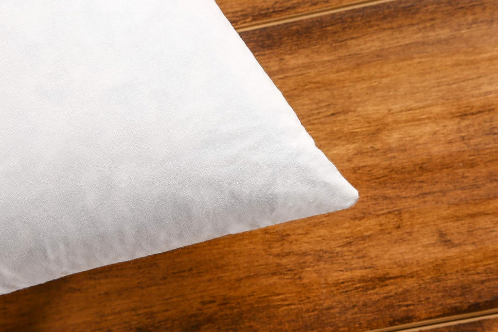 Premium Goose Down Feather Throw Pillow Inserts, 20oz High Filling Weight, 12×20, 5% Down Filling, 250 TC - Set of 2
