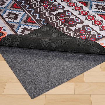 Non-Slip Rug Pads,8x10ft Waterproof Rug Pad,Carpet Pad for Hardwood,Tile,All Floors - Floor Protection,Cushioning - Set of 80