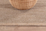 Easy Jute Round Rug 6ft Indoor Outdoor Natural Color Fiber Area Rugs