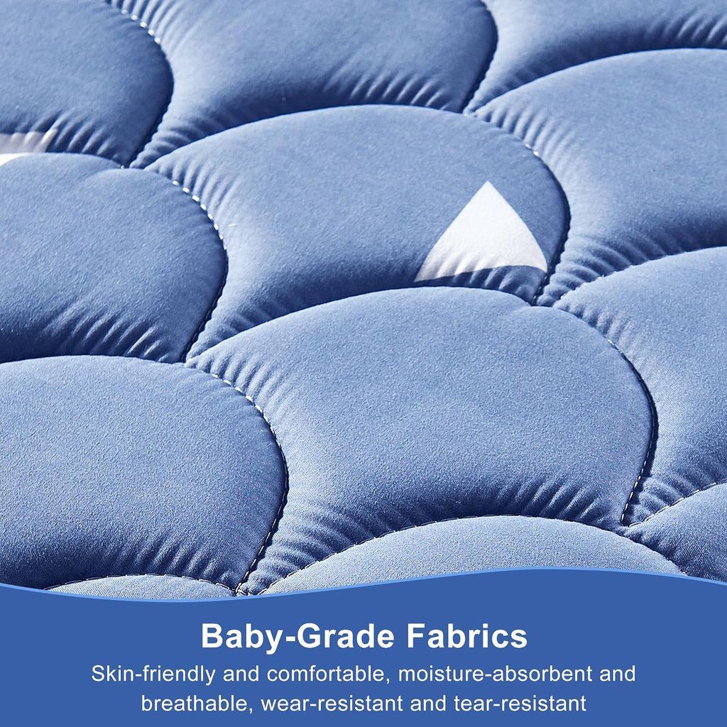 Mini Crib Mattress 38" x 24" x 4"- Firm Support and Comfort Premium Foam,Noiseless and Odorless,Hypoallergenic Mini