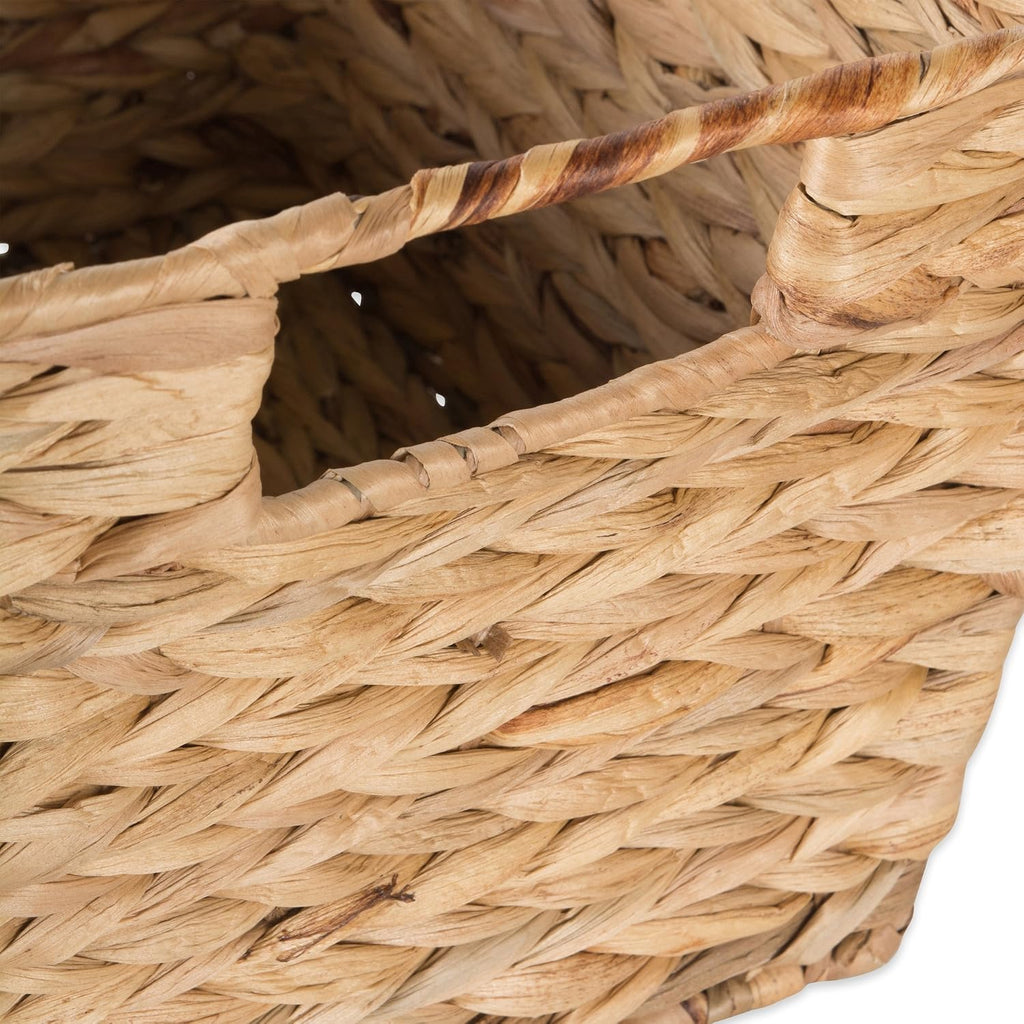 Hyacinth Collection Storage Baskets, Large Set, Assorted Sizes, Natural, 5 Piece