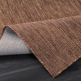 Washable Indoor Outdoor Rug Weather Resistant Carpet Modern Solid for Porch Deck Balcony Backyard Pa