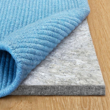 Basics - 8'x10' - 1/2" Thick - 100% Felt - Protective Cushioning Rug Pad - Safe for All Floors and Finishes Including - Set of 80