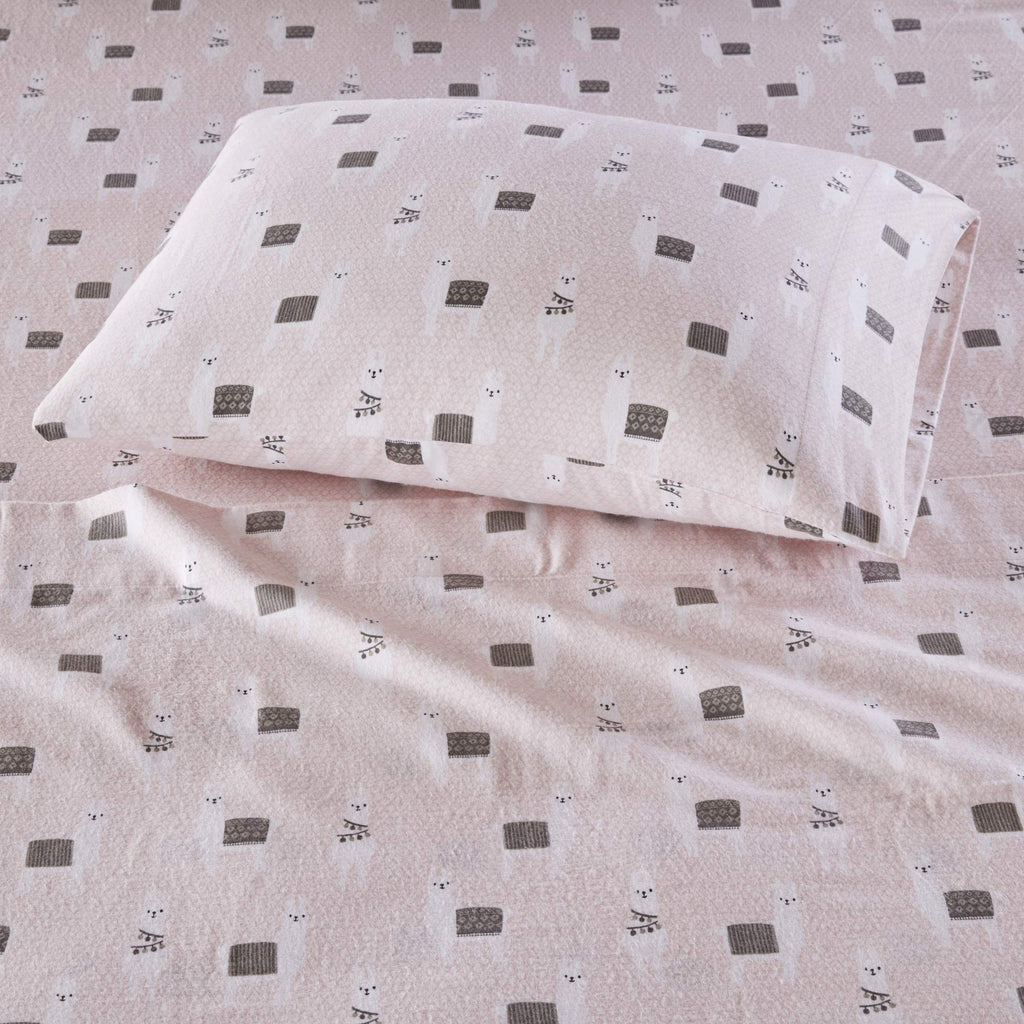 Cozy Soft 100% Cotton Flannel Sheets, Full, 4 pcs