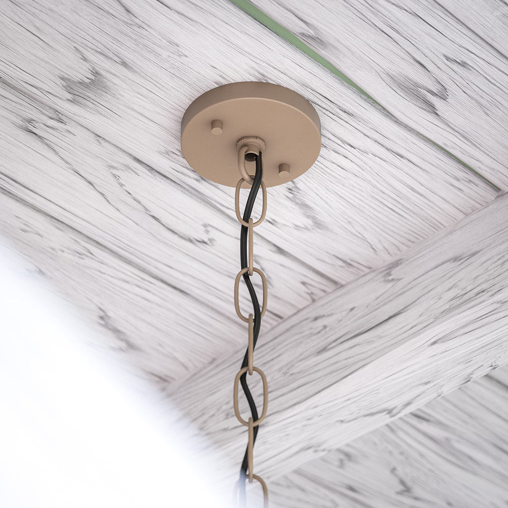 Torus Rustic Fixture, Tan