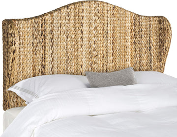 Home Collection Nadine Natural Winged Headboard, King