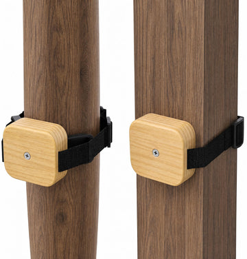 No Drill Banister Adapter for Baby Gate, Stair Railing Mounting Kit, 2Pcs