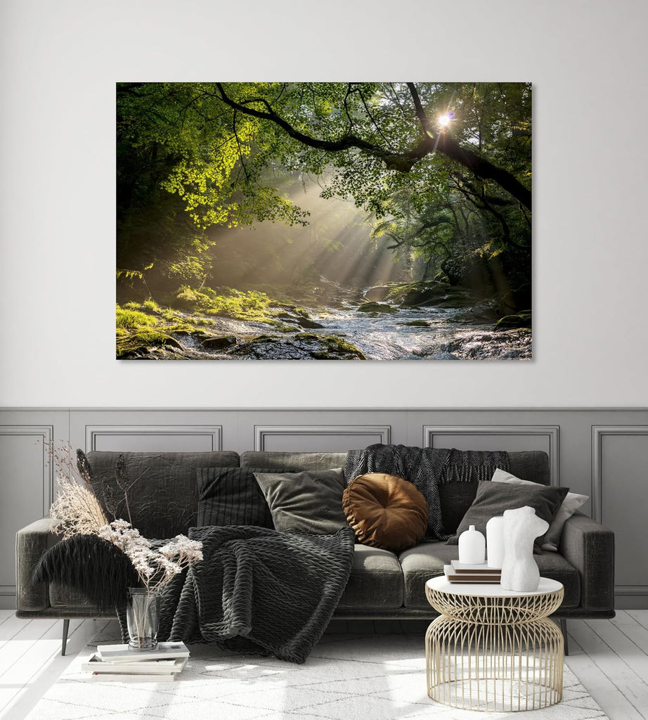 Nature Wall Art Prints - Ocean Forest Mountain Lake Canvas Landscapes - Small to Extra Large Living Room Bedroom